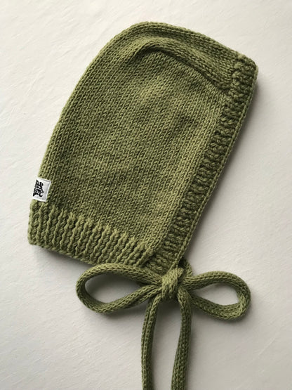 Balabonnet vert olive