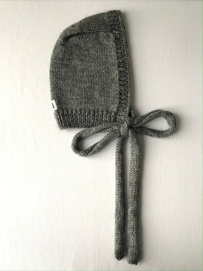 Balabonnet gris chiné