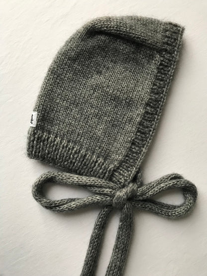 Balabonnet gris chiné